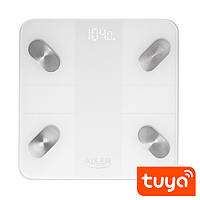 Smart — Ваги для ванної кімнати Adler AD 8186 white