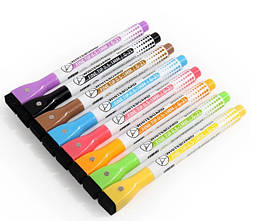 Набір маркерів для маркерних дошок з магнітом Yihui, 8 кольорів