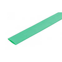 Термоусаджувальна трубка ТТ 1/0,5 зелена термоусадка (1м)