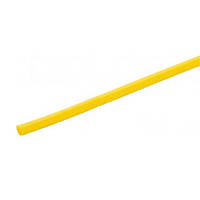 Термоусаджувальна трубка ТТ 1/0,5 жовта термоусадка (1м)