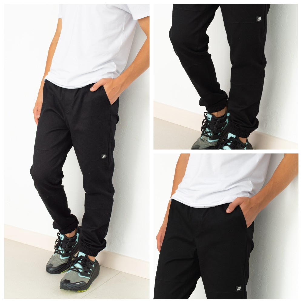 Штани Котон New Balance чорний