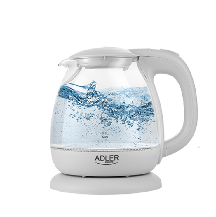 Електрочайник Adler AD 1283G grey 1L, фото 1