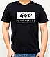 Православні молодіжні футболки з принтом God is My Refuge (Бог-мій притулок), 100% бавовна розмір S, фото 8