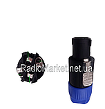 Штекер Спікон 4 контактний, під шнур, фото 2