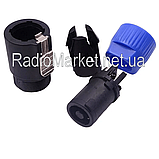 Штекер Спікон 4 контактний, під шнур, фото 3