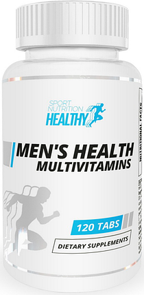 Вітаміни для чоловіків Healthy Sport Nutrition (MST)Men`s Health Multivitamins 120 tab, фото 1