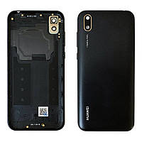 Задня кришка Huawei Honor 8S чорна оригінал Китай зі склом камери