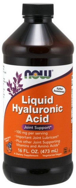 Гіалуронова кислота NOW Liquid Hyaluronic Acid 473 мл Ягода
