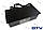 Вбудована розетка прямокутна GTV Soft чорна 2 USB, фото 4