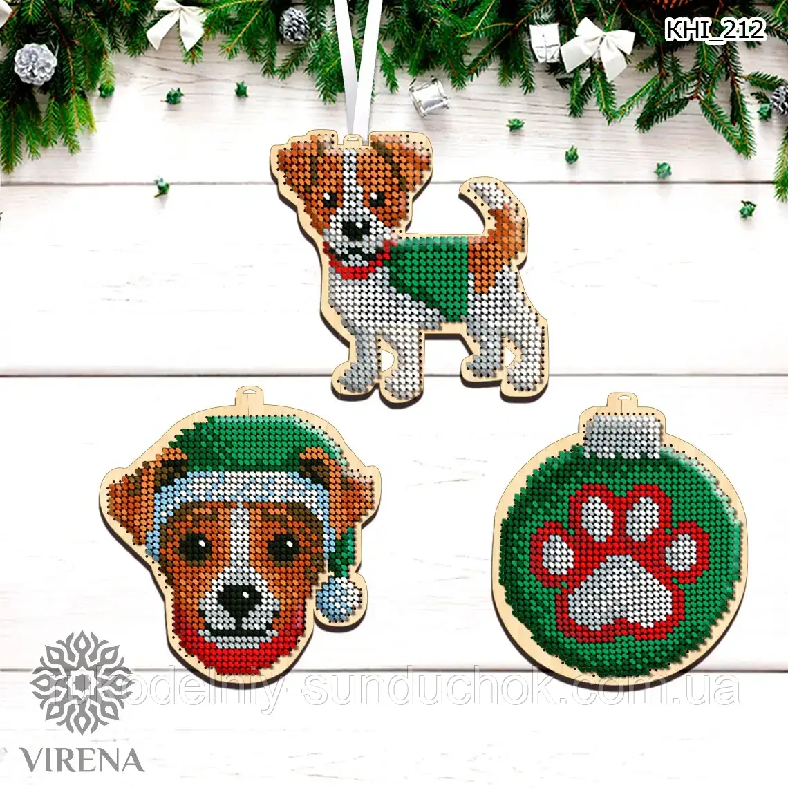 Набір заготовок з фанери для вишивки бісером КНІ_212, фото 1