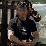 Футболка Basic Military T-Shirt. Battle Pup. Cotton/Elastane. Чорний. Розмір L, фото 7