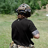 Футболка Basic Military T-Shirt. Battle Pup. Cotton/Elastane. Чорний. Розмір L, фото 8