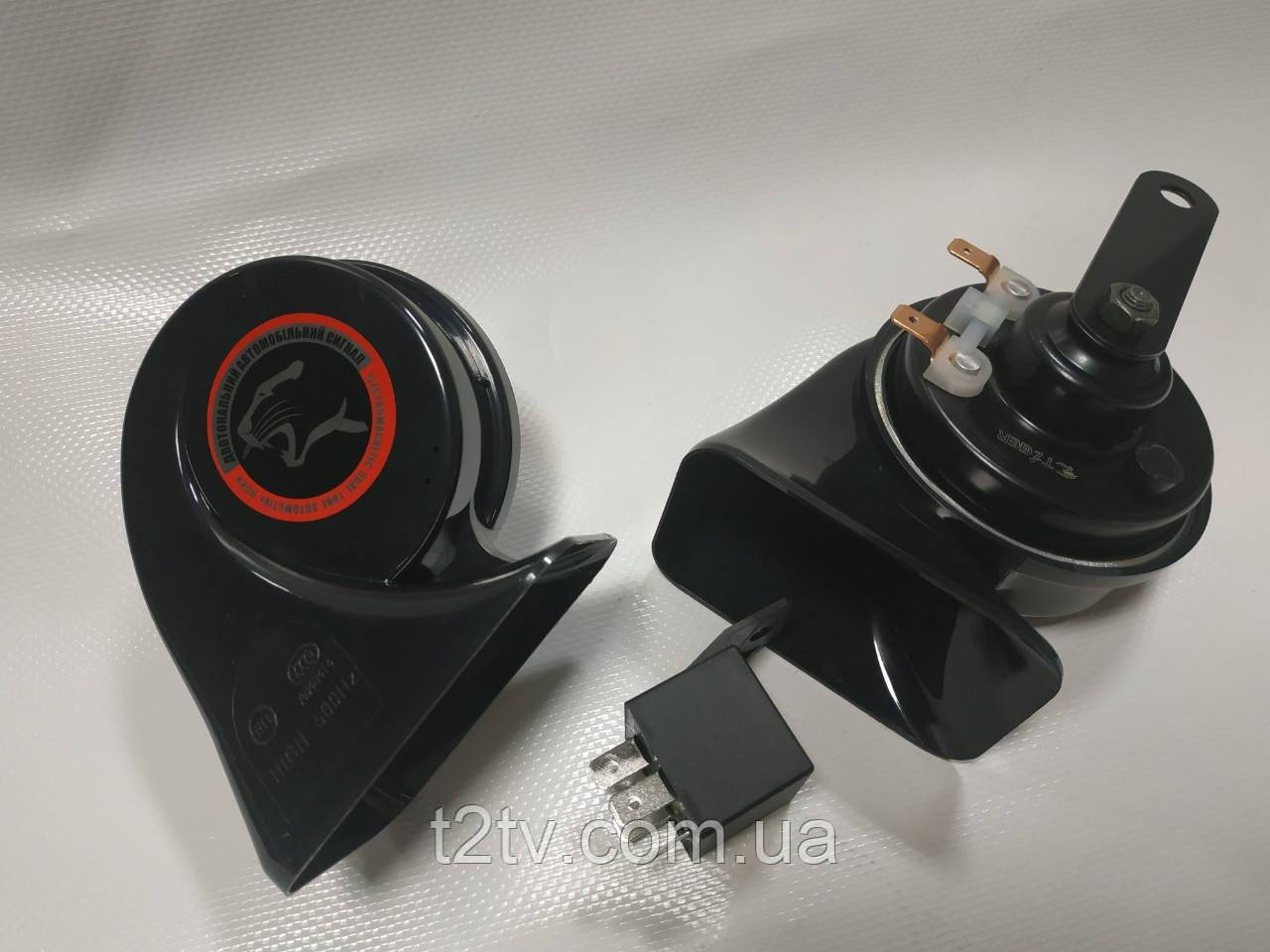 Сигнал "равлика" TIGER TG-H100 німецькі комплектуючі, мідні контакти та діафрагма, фото 1