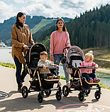 Прогулянкова коляска Ninos Maxi Black, фото 9