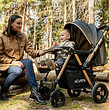 Прогулянкова коляска Ninos Maxi Black, фото 11