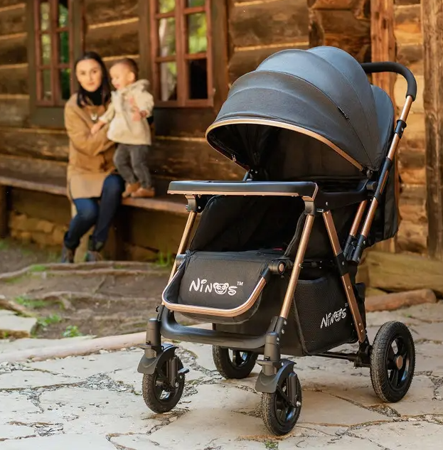 Прогулянкова коляска Ninos Maxi Black