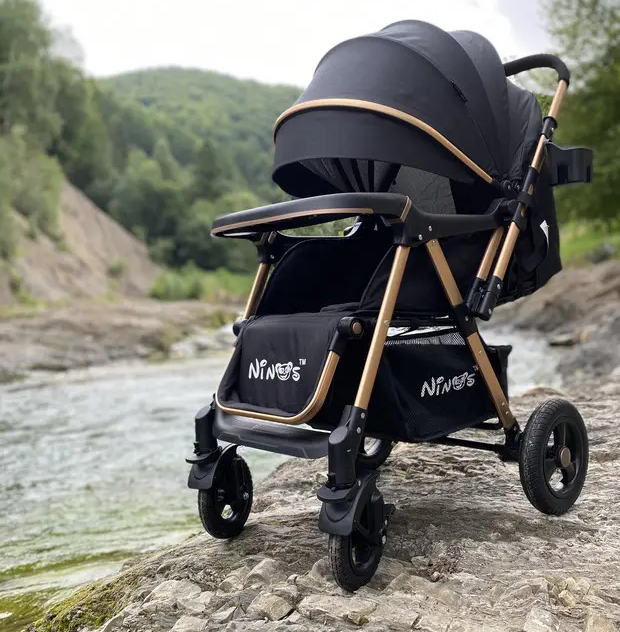 Прогулянкова коляска Ninos Maxi Black