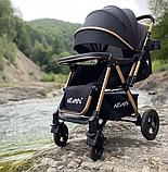 Прогулянкова коляска Ninos Maxi Black, фото 10