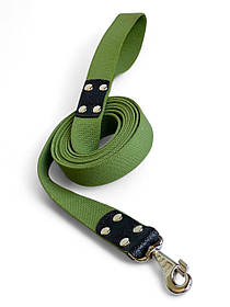 Повідець брезентовий для собаки. Брезентовий повідець 2 метри, 35 мм