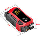 Пусковий пристрій для авто + Компресор, 2000мАч, JUMP STARTER / Повербанк для автомобіля / Автокопресор, фото 10