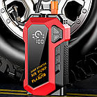 Пусковий пристрій для авто + Компресор, 2000мАч, JUMP STARTER / Повербанк для автомобіля / Автокопресор, фото 5