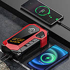 Пусковий пристрій для авто + Компресор, 2000мАч, JUMP STARTER / Повербанк для автомобіля / Автокопресор, фото 3