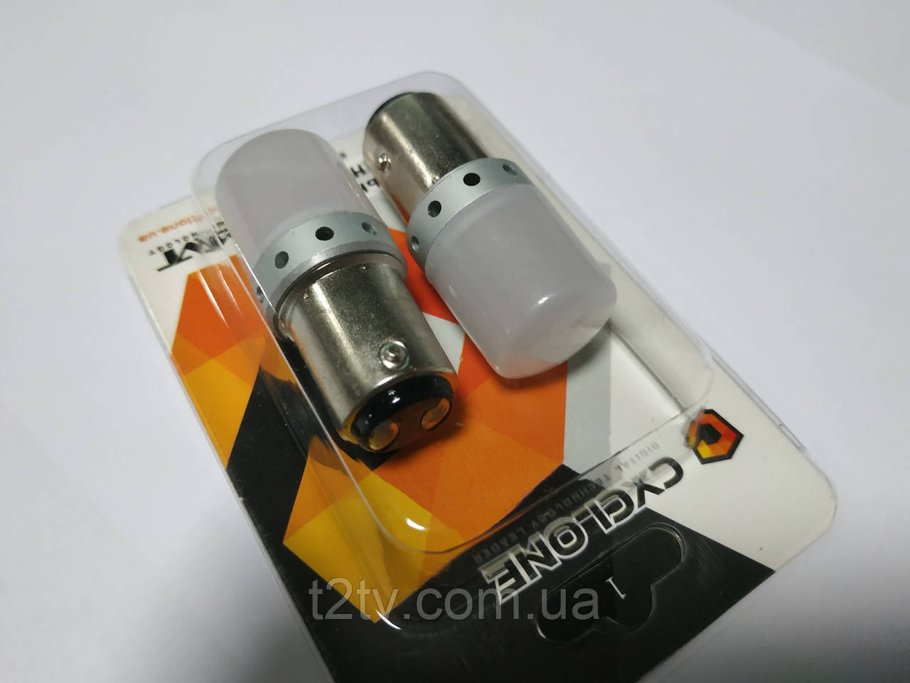 Лампочка 12-24V з більш. цок. 9LED 2-х конт. S25-070 3030-9 600Lumen, фото 1