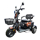 Електротрайк Електроскутер триколісний FADA OLDІ 1000W Зелений Фада олді, фото 9