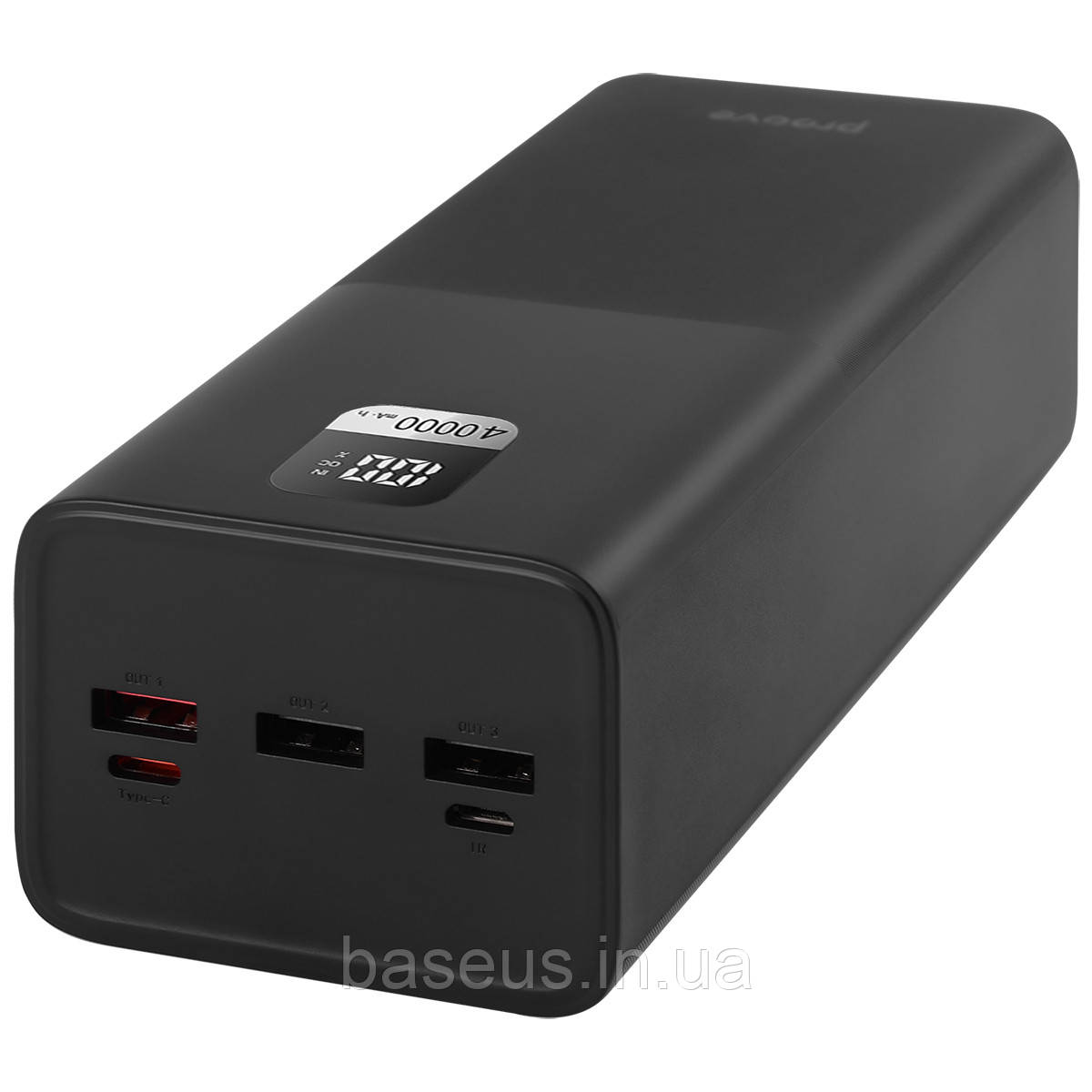 Повербанк 40000mAh 22.5W Proove Giant Lite Powerbank 3xUSB/Type-C/microUSB чорний (PBGI20312201), фото 1