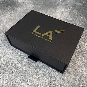 Подарункова коробка LA матова малинка