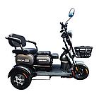 Електротрайк Електроскутер триколісний FADA OLDІ 1000W Зелений Фада олді, фото 10