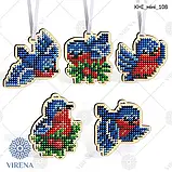 Заготівля з фанери для вишивання бісером КНІ_міні_108, фото 2