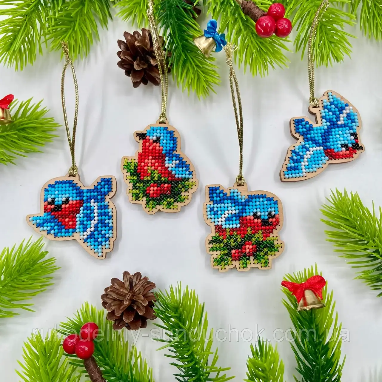 Заготівля з фанери для вишивання бісером КНІ_міні_108, фото 1