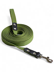 Повідець брезентовий для собаки. Брезентовий повідець 5 метрів, 20 мм