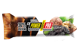 Протеїновий батончик POWER PRO NUTELLA чорнослив — горіх 60 г 36%