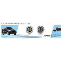 Фари дод.модель Mitsubishi Pajero 2007-09/MB-302B/H11-12V55W/ел. дріт