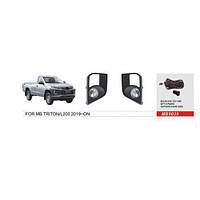 Фари дод.модель Mitsubishi Triton/L200/Pajero Sport 2018-/MB-9039/H16-12V19W/ел. дріт