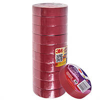 Ізострічка 3М 18 мм*20м*0,15 мм Red (3М 1600)