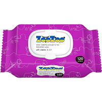 Популярний! Вологі серветки ZooZoo Вітаміни 120 шт. (4820183972286) - Краща якість тільки на Nukleon.com.ua