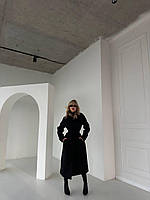 Классическое женское стильное кашемировое пальто (р.42-52/S-XXL) в двух цветах