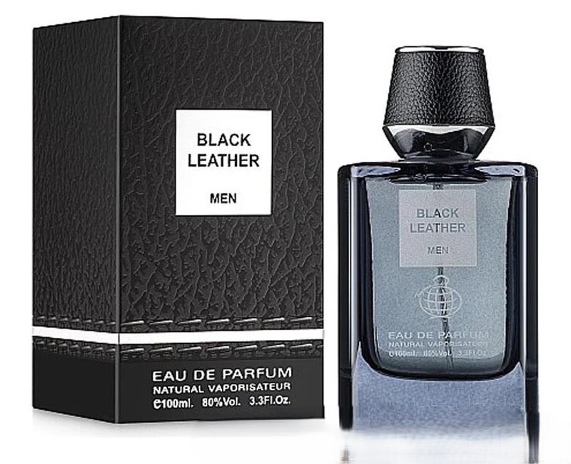 Парфумована вода чоловіча Fragrance World Black Leather 100ml