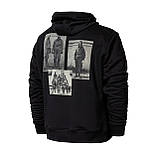 Худі М1 Mono колекція Gasmask Grins. Cotton and polyester. Чорний. Розмір L, фото 3