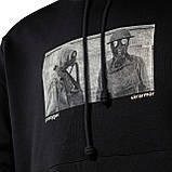 Худі М1 Mono колекція Gasmask Grins. Cotton and polyester. Чорний. Розмір L, фото 6