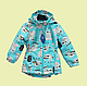 Куртки дитячі для малюків 4 роки непромокальна демісезонна курточка плащівка на осінь - фото 4 - id-p2351193505
