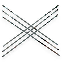 Шампури SA-Plus BQ 1897-70 прямі набір 6 шт 60 см у тканинному чохлі