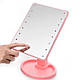 Столикове дзеркало з підсвіткою Large 16 LED Mirror 5308, рожеве., фото 4