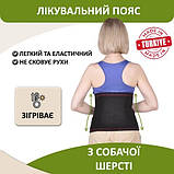 Пояс зігрваючий та лікувальний Morteks із собачого хутра, фото 2