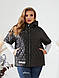 Женская жилетка больших размеров. Демисезонная жилетка женская с капюшоном р-48-58 безрукавка женская стеганая - фото 6 - id-p2351219405
