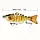 Воблер карась, Набір з 5 багатосекційних воблерів + коробка, фото 5