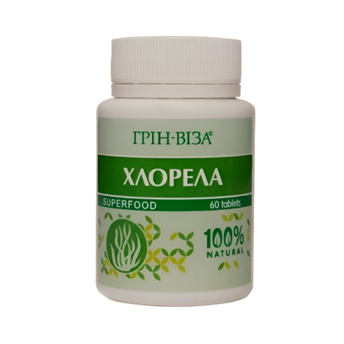 Хлорела (екстракт) Грін-Віза 60 табл.